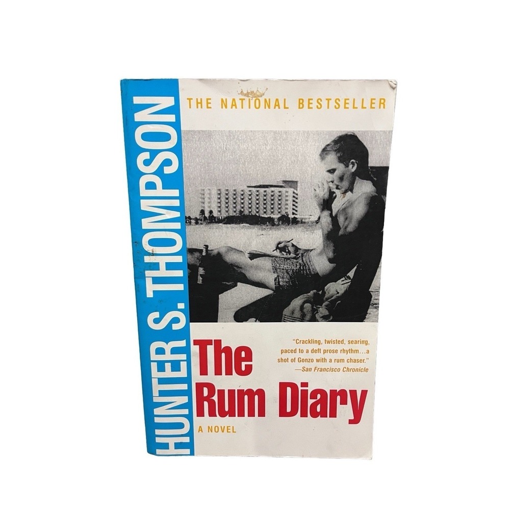 The Rum Diary - Hunter S. Thompson - Outlaw Journalist - Paperback First Novel